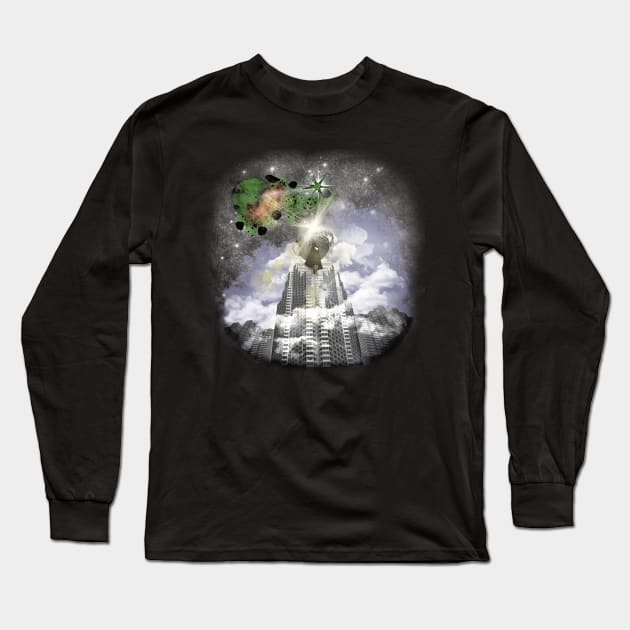 Man of Tomorrow Long Sleeve T-Shirt by Arinesart